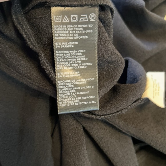 Free People Black Jumpsuit Wide Leg Sz Small Tie Back Spaghetti Strap Babydoll - Picture 8 of 10